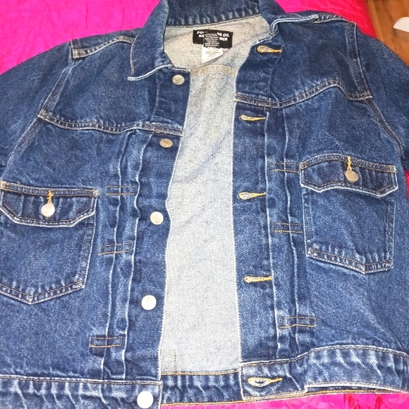 Polo Jean Co Ralph Lauren 100%Cotton Authentic Vintage Jacket Size Small - Picture 4 of 11